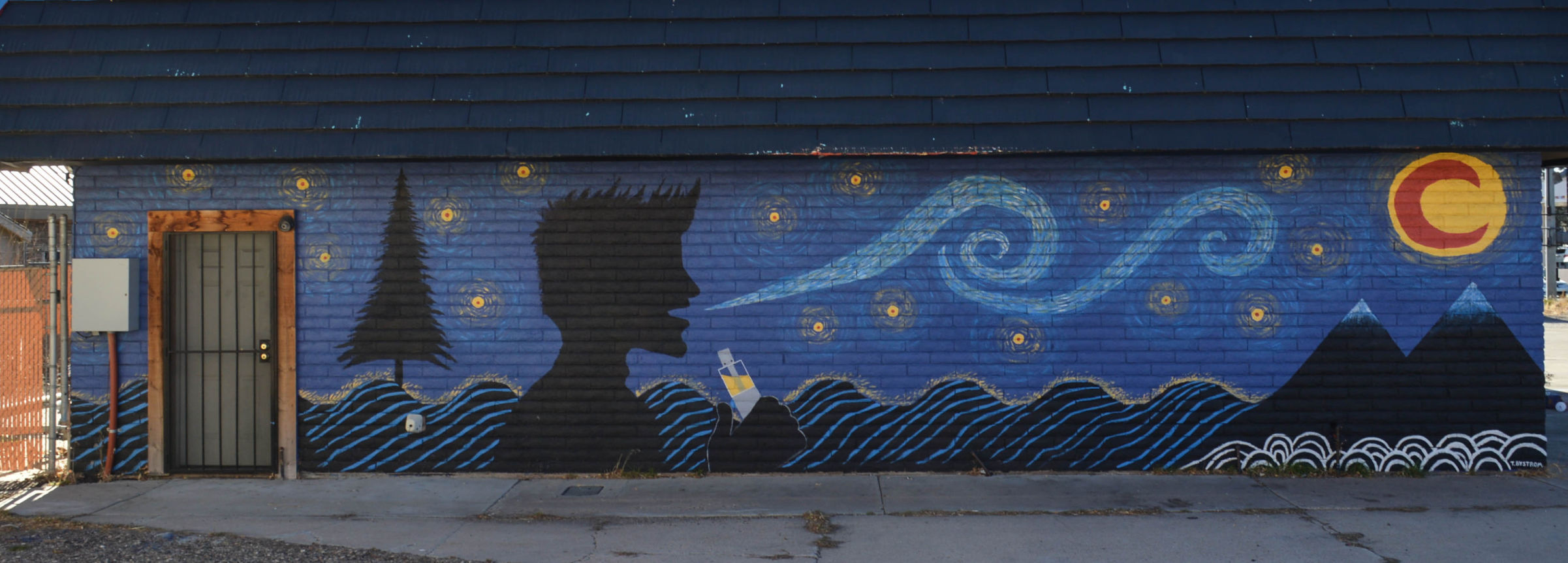 A Starry Vapor night